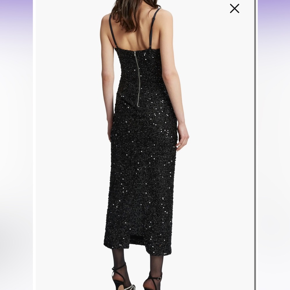 Bardot infinite sequin cocktail dress/gown NWT - Picture 2 of 5